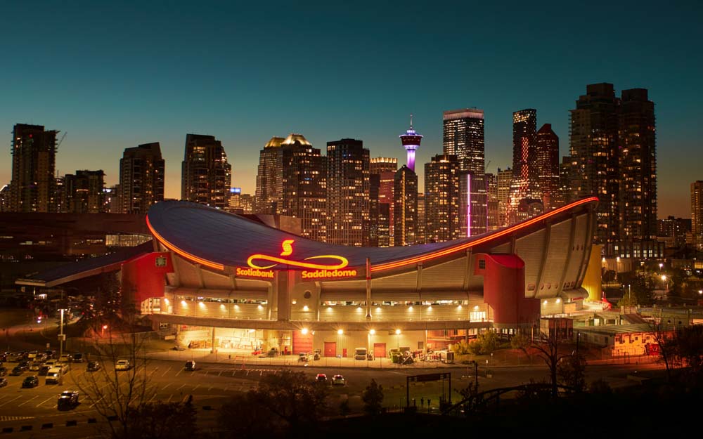 Calgary Flames - Saddledome arena NHL