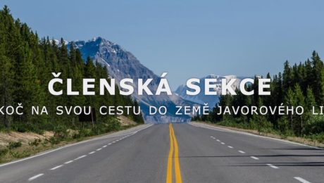 členská sekce Working holiday Kanada