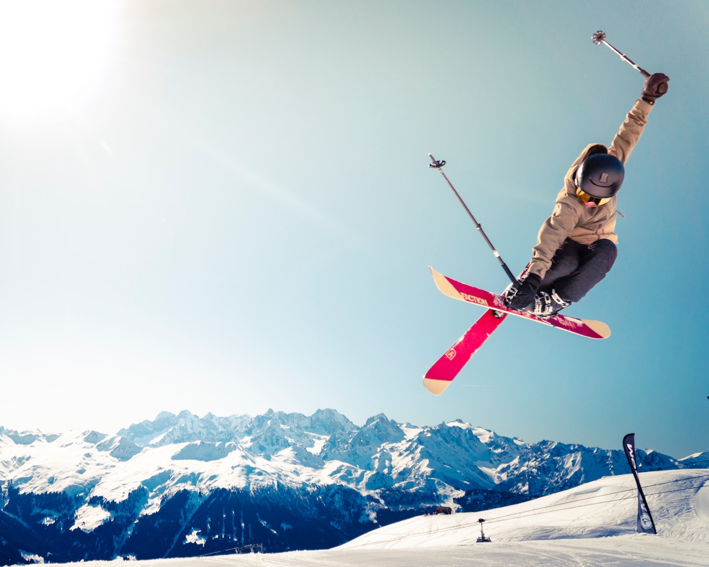pojištění skoky na lyžích freeride
