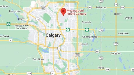 Mezinárodní letiště Calgary - lokalita