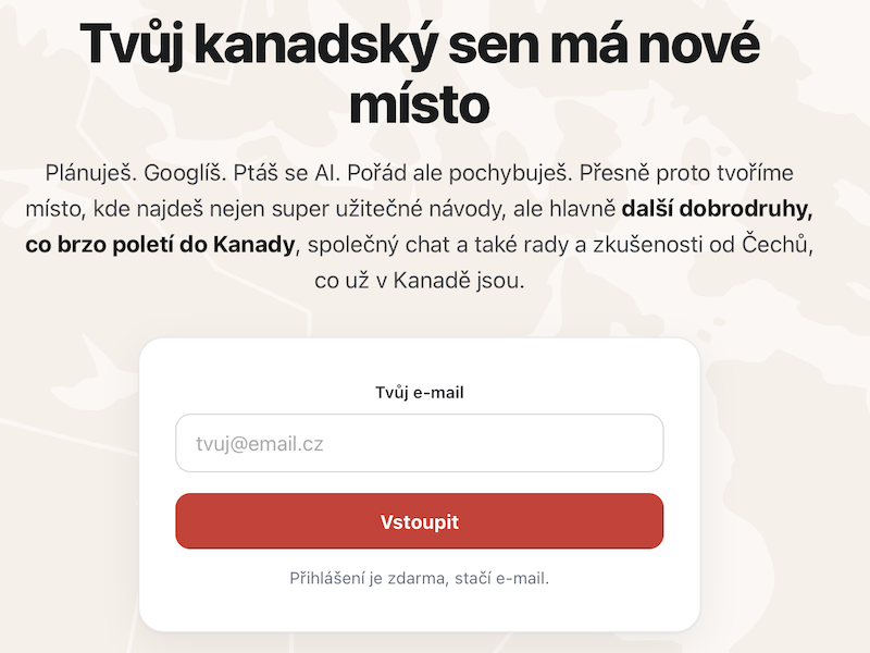 Registrace