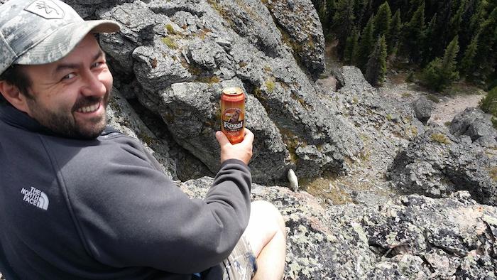 Kozel pivo v přírodě Kanada